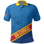 DR Congo Basketball Custom Polo Shirt 2026 Go Leopards