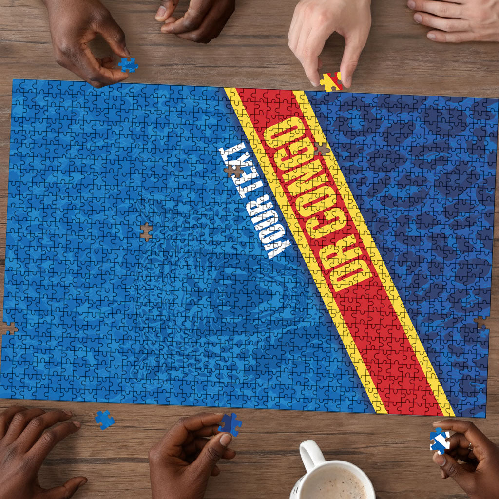 DR Congo Basketball Custom Puzzle 2026 Go Leopards