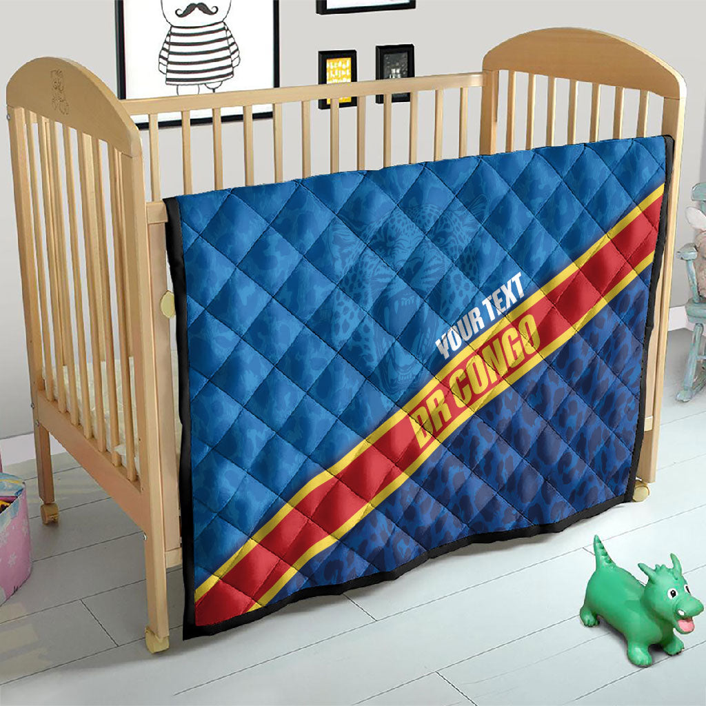 DR Congo Basketball Custom Quilt 2026 Go Leopards