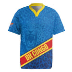 DR Congo Basketball Custom Rugby Jersey 2026 Go Leopards