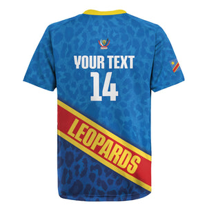 DR Congo Basketball Custom Rugby Jersey 2026 Go Leopards