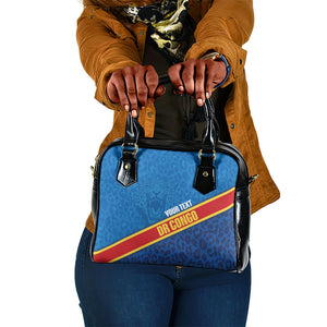DR Congo Basketball Custom Shoulder Handbag 2026 Go Leopards