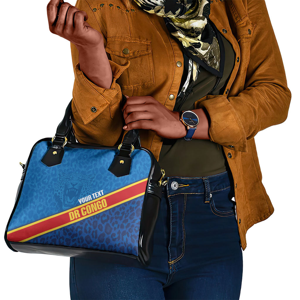 DR Congo Basketball Custom Shoulder Handbag 2026 Go Leopards