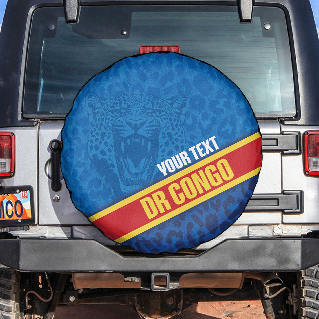 DR Congo Basketball Custom Spare Tire Cover 2026 Go Leopards