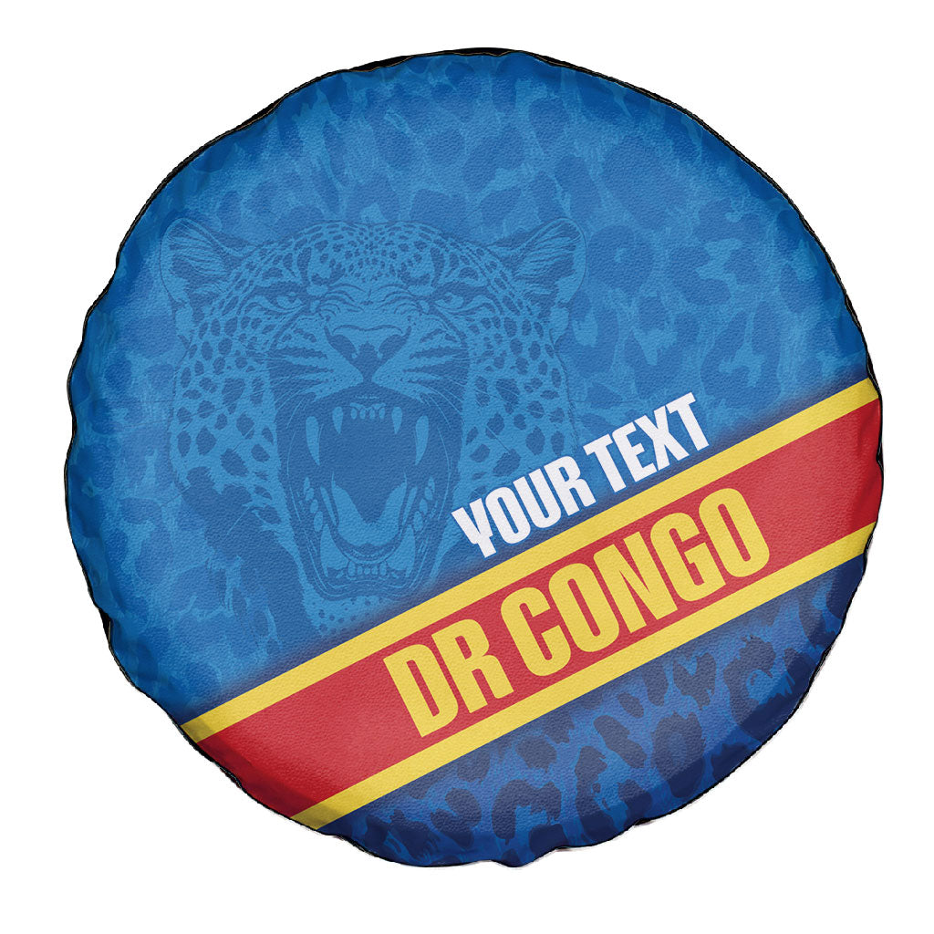 DR Congo Basketball Custom Spare Tire Cover 2026 Go Leopards