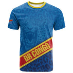 DR Congo Basketball Custom T shirt 2026 Go Leopards