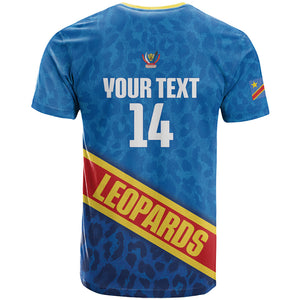 DR Congo Basketball Custom T shirt 2026 Go Leopards