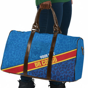 DR Congo Basketball Custom Travel Bag 2026 Go Leopards