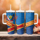 DR Congo Basketball Tumbler With Handle 2026 Go Leopards
