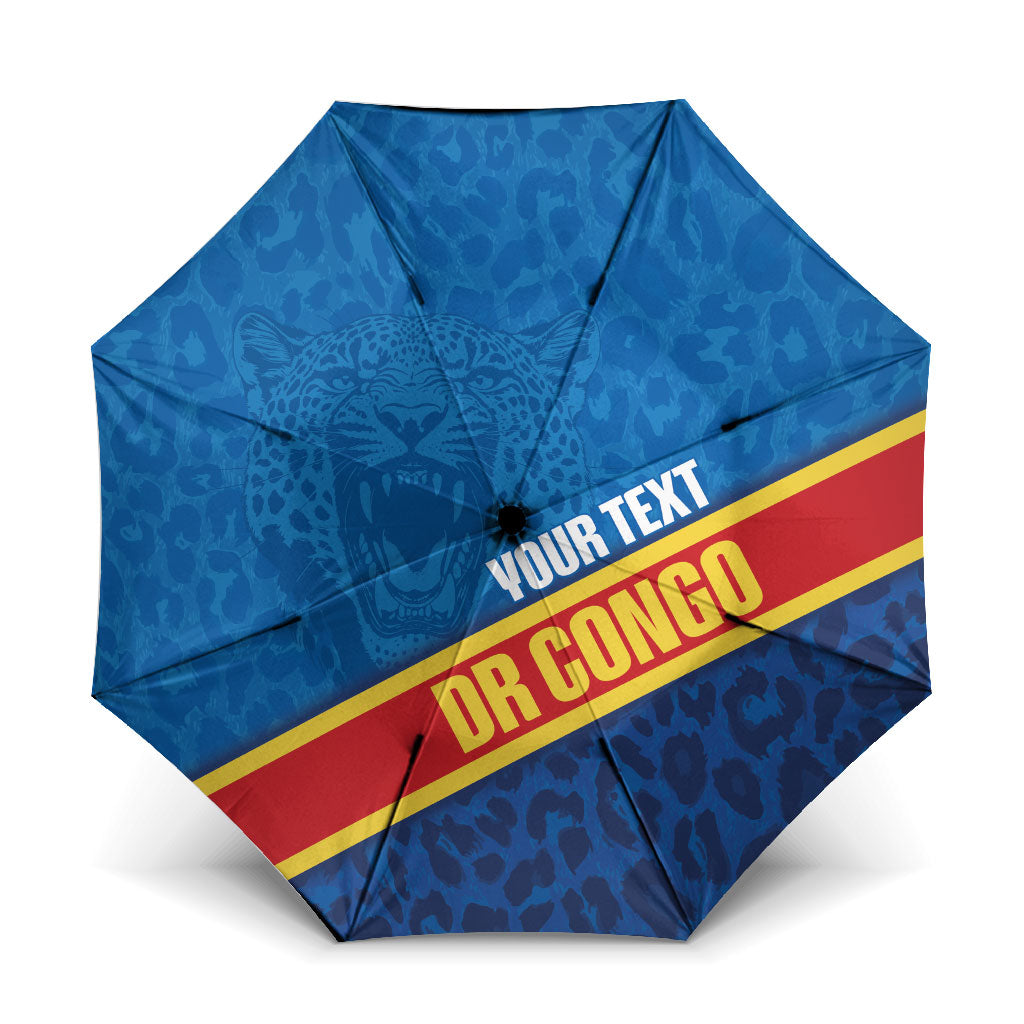DR Congo Basketball Custom Umbrella 2026 Go Leopards