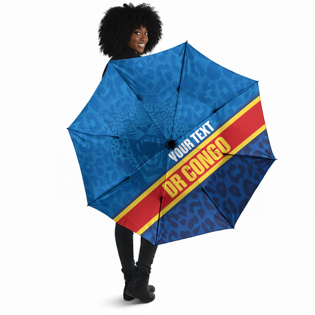 DR Congo Basketball Custom Umbrella 2026 Go Leopards