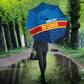 DR Congo Basketball Custom Umbrella 2026 Go Leopards