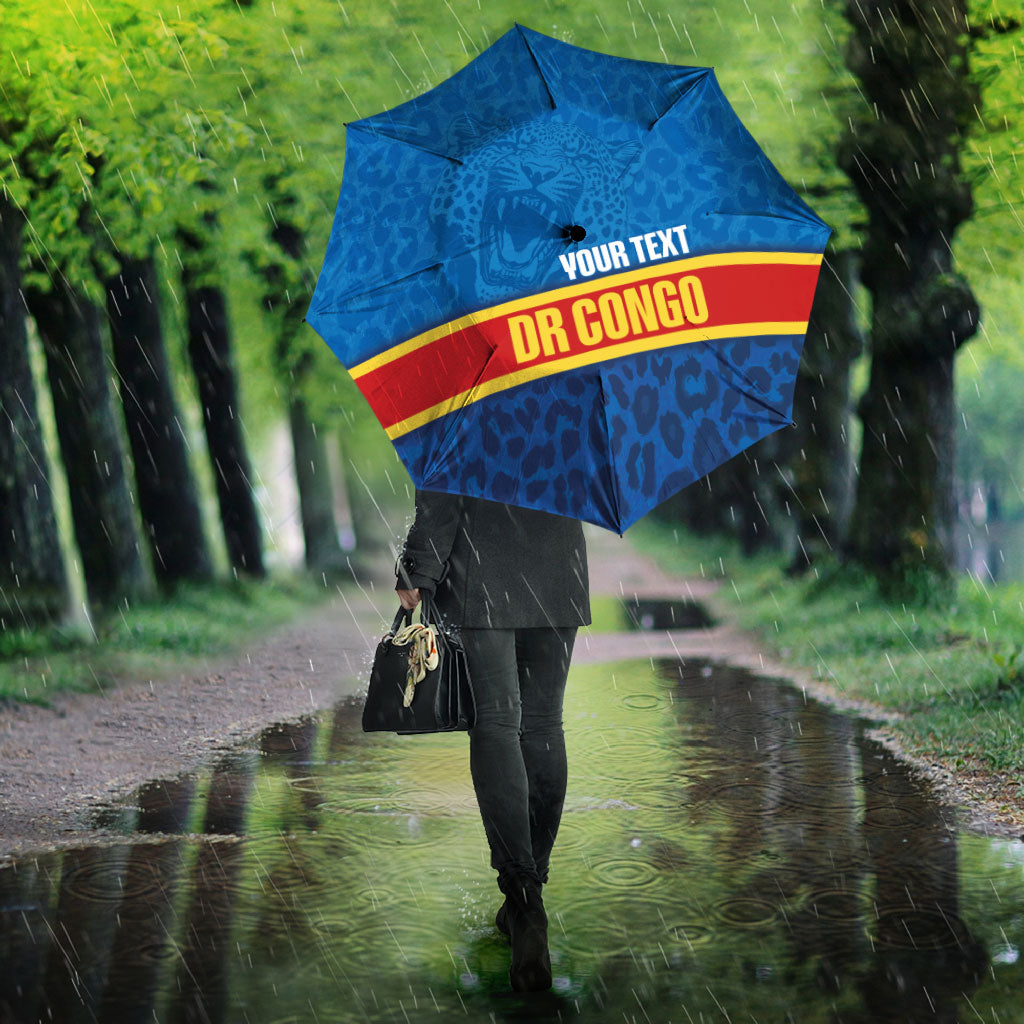 DR Congo Basketball Custom Umbrella 2026 Go Leopards