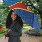 DR Congo Basketball Custom Umbrella 2026 Go Leopards