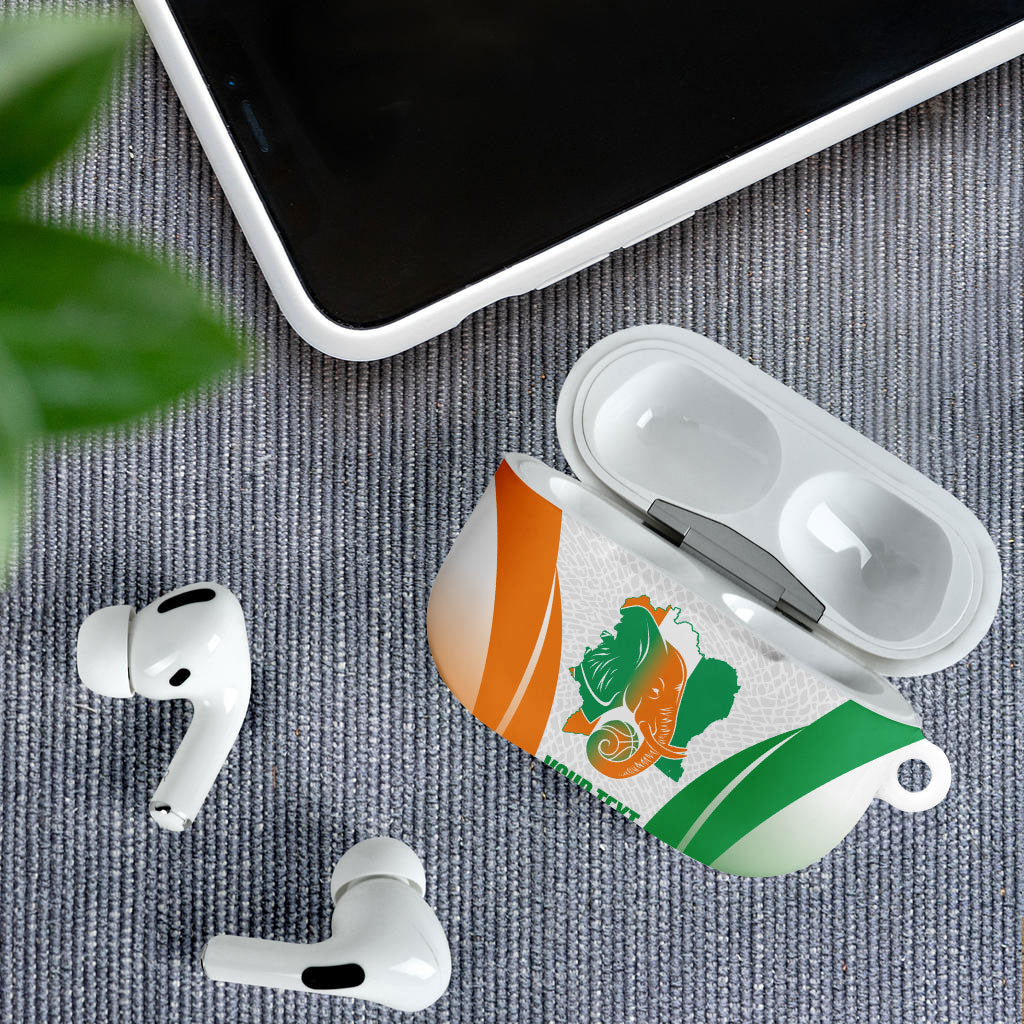 Ivory Coast Basketball Custom AirPods Case 2026 Allez Les Elephants
