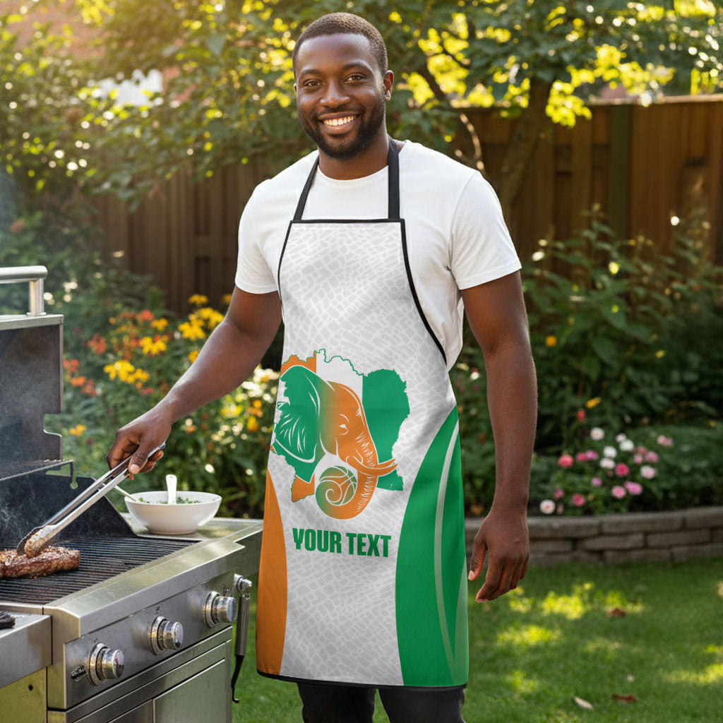 Ivory Coast Basketball Custom Apron 2026 Allez Les Elephants