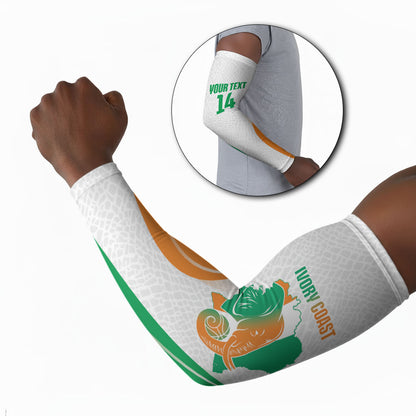 Ivory Coast Basketball Custom Arm Sleeves 2026 Allez Les Elephants