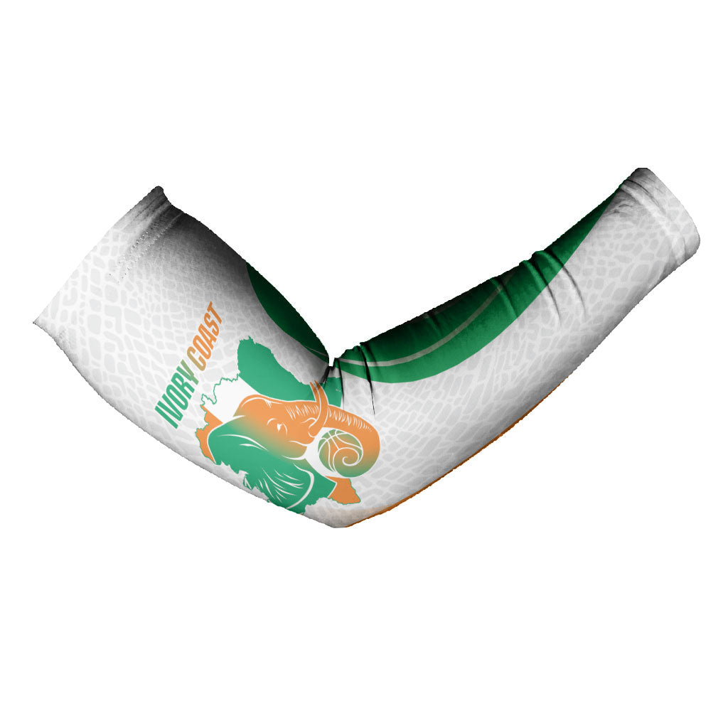Ivory Coast Basketball Custom Arm Sleeves 2026 Allez Les Elephants