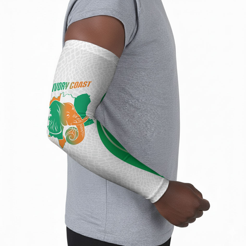 Ivory Coast Basketball Custom Arm Sleeves 2026 Allez Les Elephants