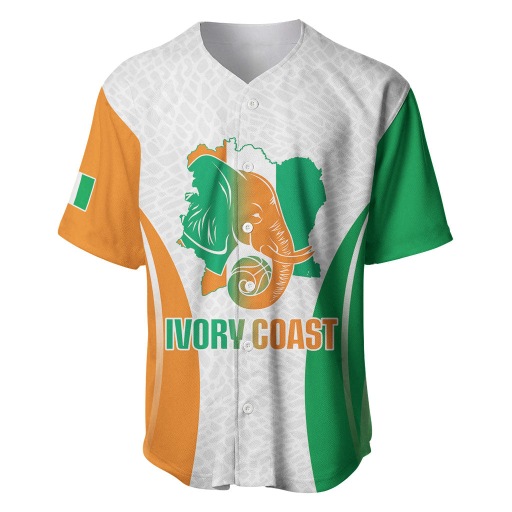 Ivory Coast Basketball Custom Baseball Jersey 2026 Allez Les Elephants
