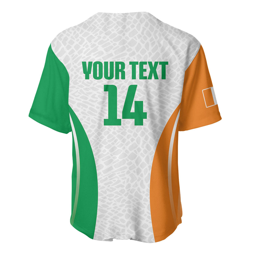 Ivory Coast Basketball Custom Baseball Jersey 2026 Allez Les Elephants