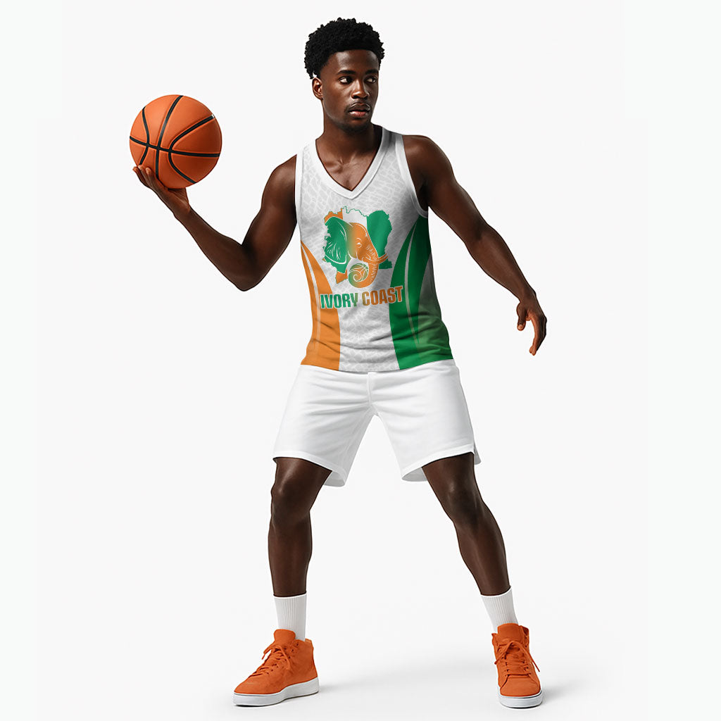 Ivory Coast Basketball Custom Basketball Jersey 2026 Allez Les Elephants