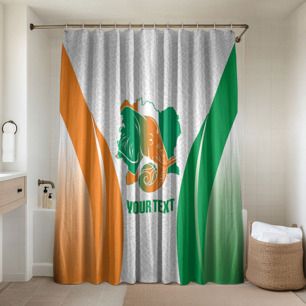 Ivory Coast Basketball Custom Bathroom Set 2026 Allez Les Elephants