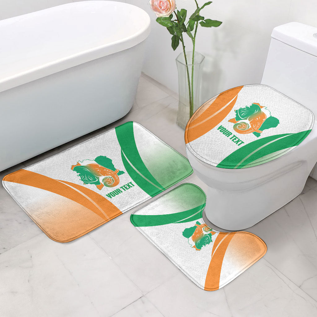 Ivory Coast Basketball Custom Bathroom Set 2026 Allez Les Elephants