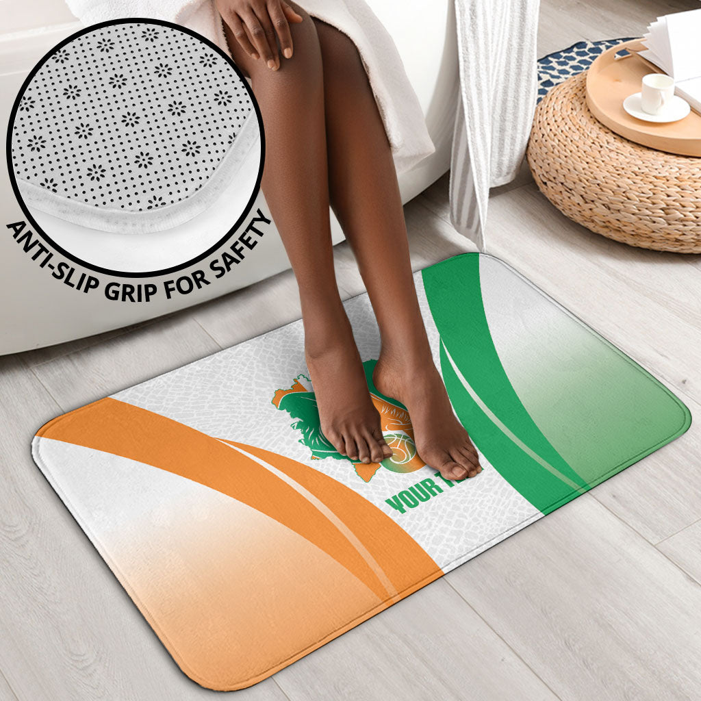 Ivory Coast Basketball Custom Bathroom Set 2026 Allez Les Elephants