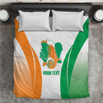 Ivory Coast Basketball Custom Bedding Set 2026 Allez Les Elephants