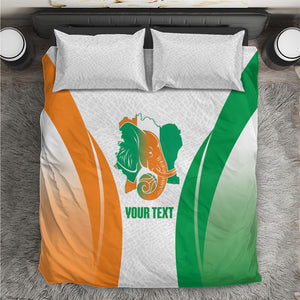 Ivory Coast Basketball Custom Bedding Set 2026 Allez Les Elephants
