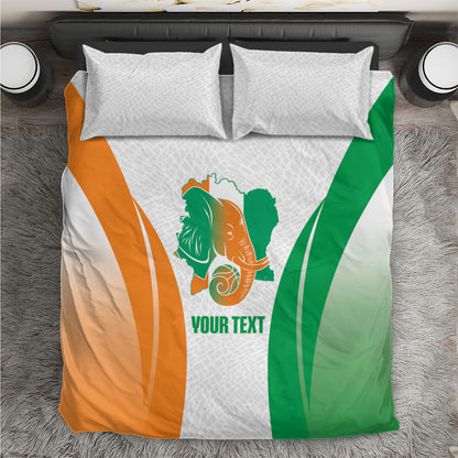 Ivory Coast Basketball Custom Bedding Set 2026 Allez Les Elephants