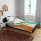 Ivory Coast Basketball Custom Bedding Set 2026 Allez Les Elephants