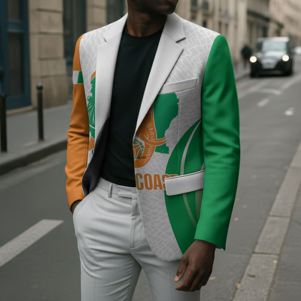 Ivory Coast Basketball Custom Blazer 2026 Allez Les Elephants