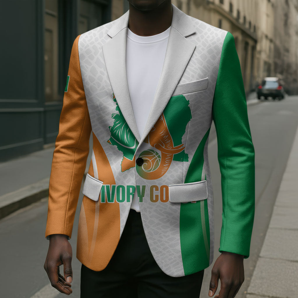 Ivory Coast Basketball Custom Blazer 2026 Allez Les Elephants
