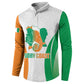 Ivory Coast Basketball Custom Button Sweatshirt 2026 Allez Les Elephants
