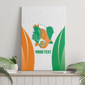 Ivory Coast Basketball Custom Canvas Wall Art 2026 Allez Les Elephants