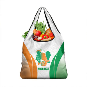 Ivory Coast Basketball Custom Grocery Bag 2026 Allez Les Elephants
