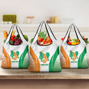 Ivory Coast Basketball Custom Grocery Bag 2026 Allez Les Elephants