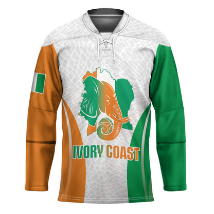 Ivory Coast Basketball Custom Hockey Jersey 2026 Allez Les Elephants