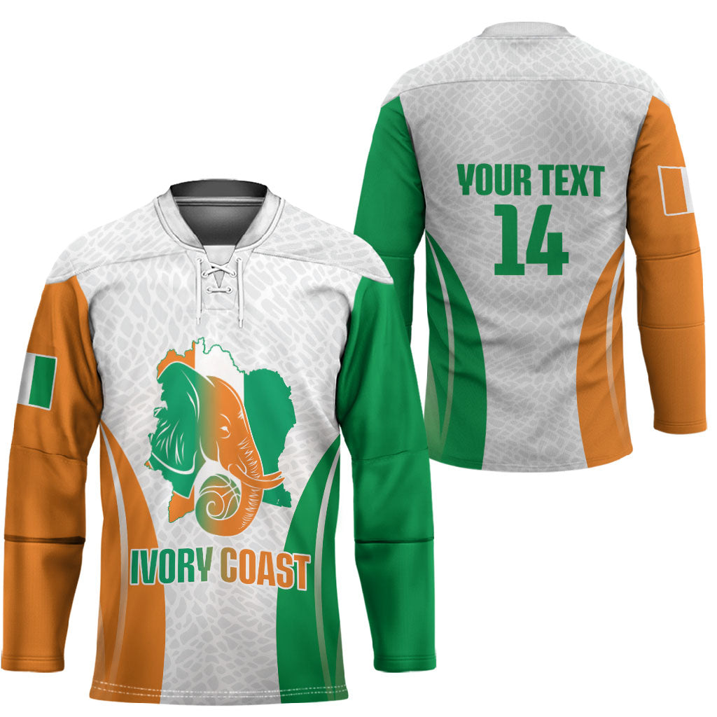 Ivory Coast Basketball Custom Hockey Jersey 2026 Allez Les Elephants
