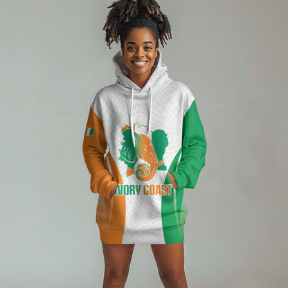 Ivory Coast Basketball Custom Hoodie Dress 2026 Allez Les Elephants