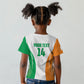 Ivory Coast Basketball Custom Kid T shirt 2026 Allez Les Elephants