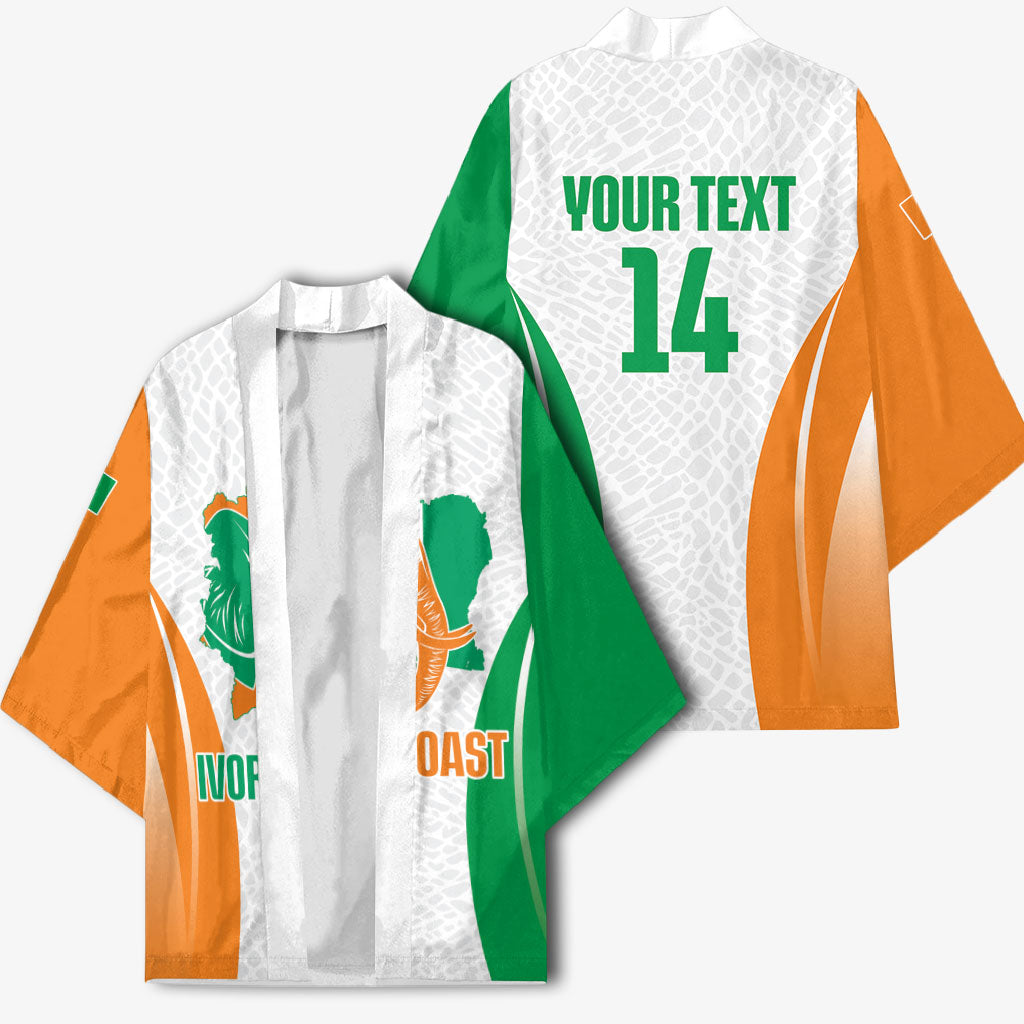 Ivory Coast Basketball Custom Kimono 2026 Allez Les Elephants