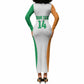 Ivory Coast Basketball Custom Long Sleeve Bodycon Dress 2026 Allez Les Elephants