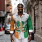 Ivory Coast Basketball Custom Long Sleeve Button Shirt 2026 Allez Les Elephants