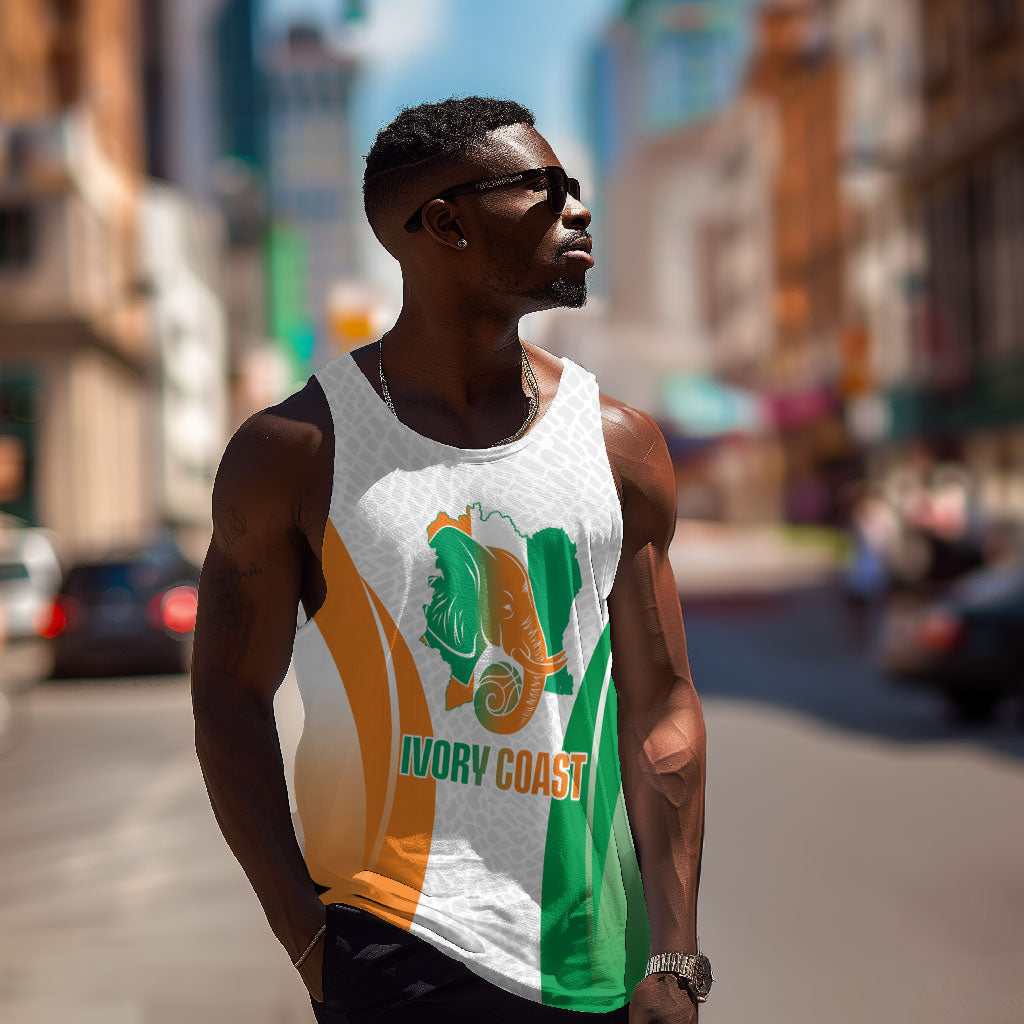 Ivory Coast Basketball Custom Men Tank Top 2026 Allez Les Elephants