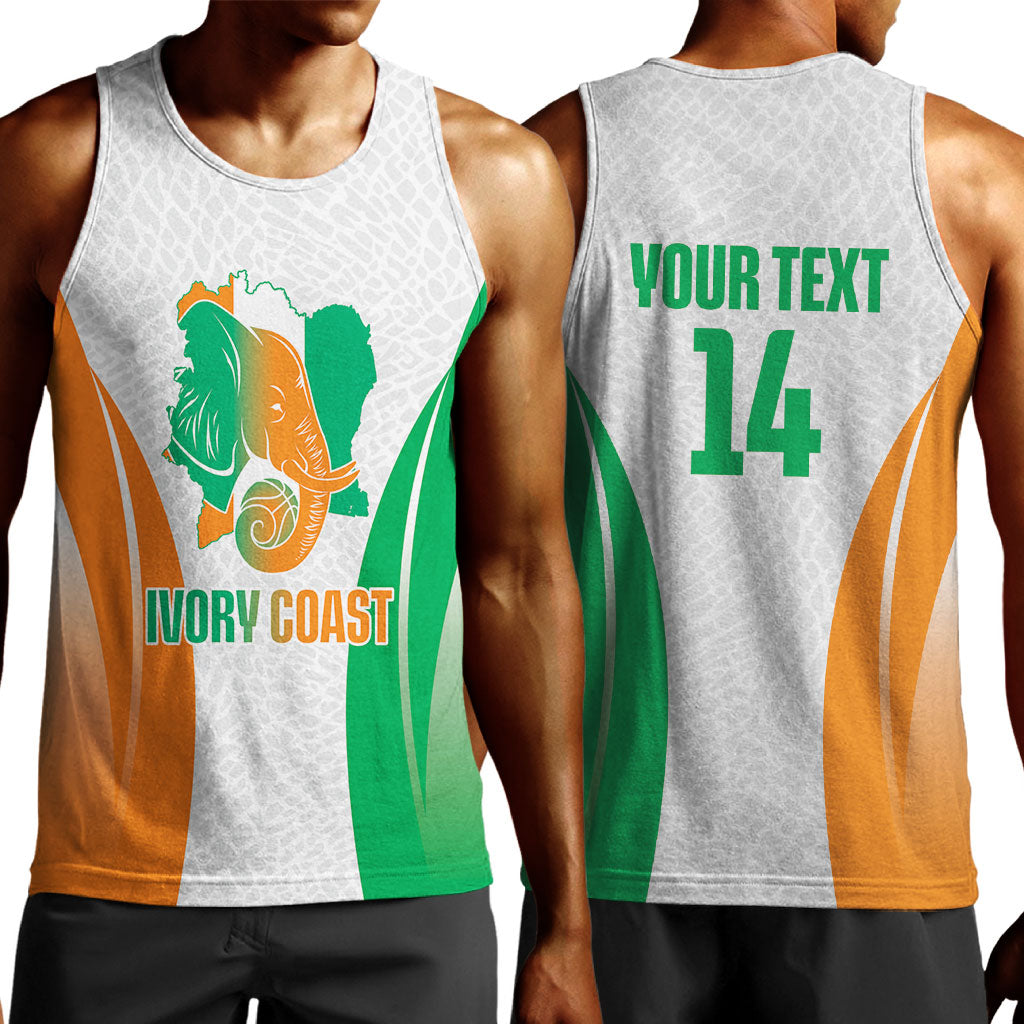 Ivory Coast Basketball Custom Men Tank Top 2026 Allez Les Elephants