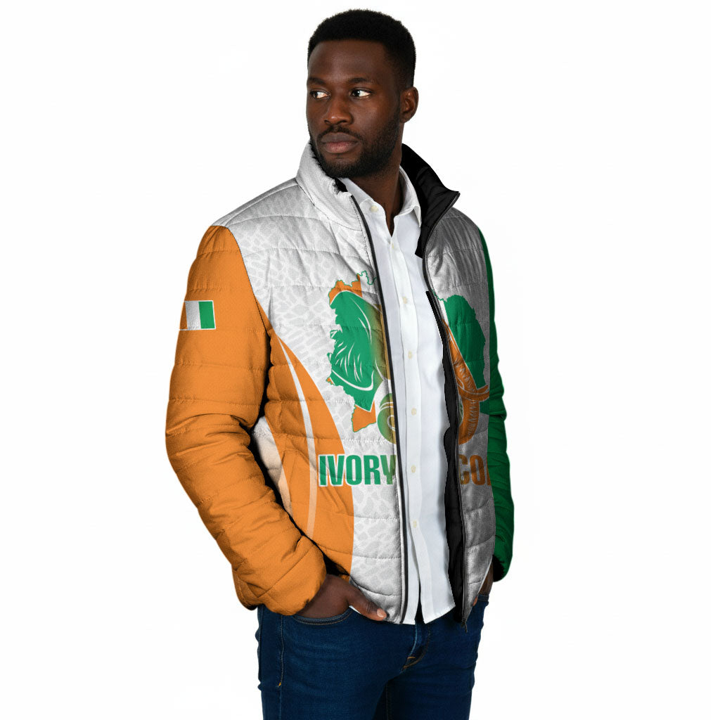 Ivory Coast Basketball Custom Padded Jacket 2026 Allez Les Elephants