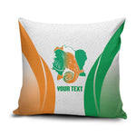 Ivory Coast Basketball Custom Pillow Cover 2026 Allez Les Elephants
